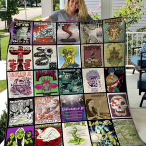 Dinosaur Jr Quilt Blanket Hvt050607  Quilt